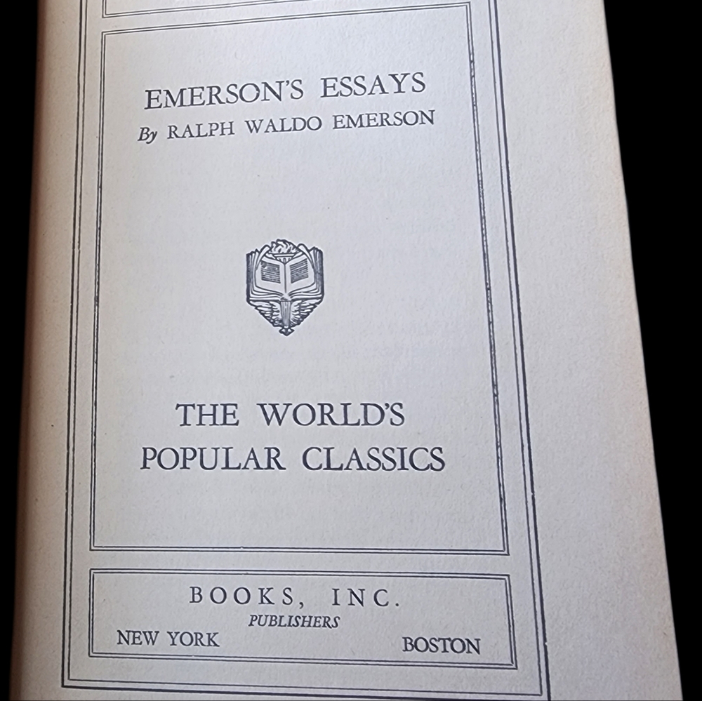 Emerson's Essays - Picture 2 of 3